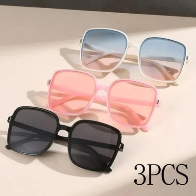 Lunettes de soleil miroir UV400 noires