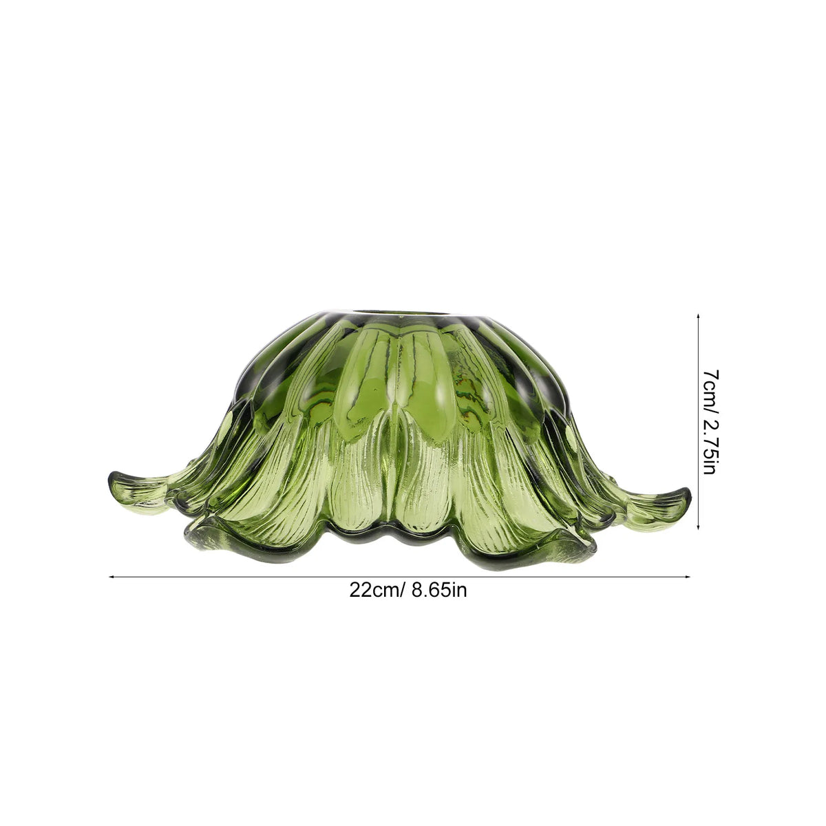 cache lampe fleur vert clair moderne rayures verticales opacité table lampes suspension lumière douille