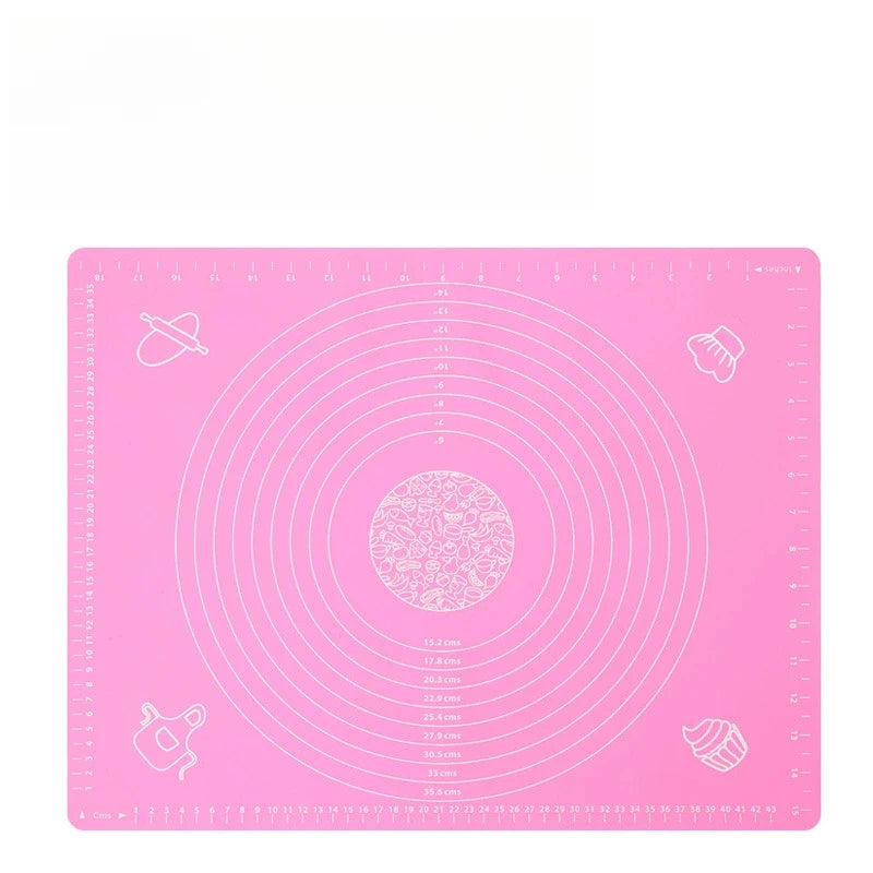 tapis pâtisserie silicone rose vert bleu motifs pâte modeler moderne pratique antiadhésif cuisinerollableoutilcuisson