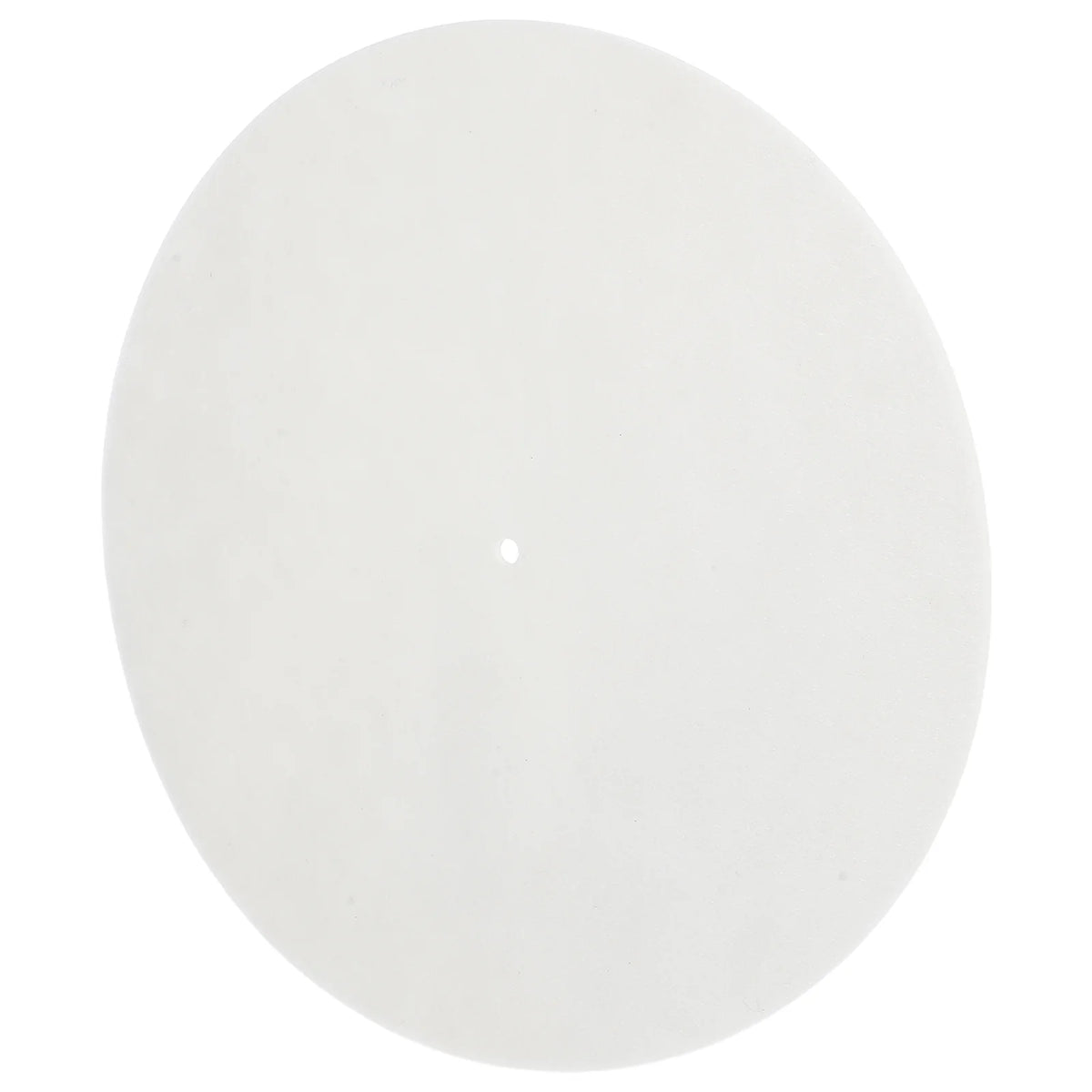tapis feutre vinyle antidérapant plateau tournant phonographe mat glisse record lunaire moderne vintage blanc