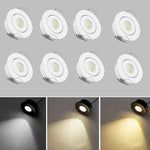 Spot LED blanc moderne 12V 249 2000 lumens réglable clips inclusion câbles instructions