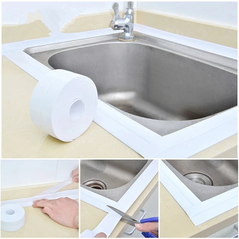 ruban adhésif autocollant marron gris blanc vert rose bleu moderne salle bain cuisine