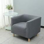housse canapé fauteuil polyester moderne motif petits points couleurs vert foncé blanc bleu marine