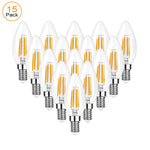 ampoules led 4w équivalent 40w blanc chaud 2700k filament doré culot e12 e14 vintage