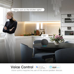 ruban led flexible cob blanc wifi intelligent télécommande adaptateur secteur salon