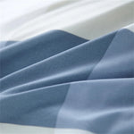 drap plat housses lit carreaux poissons pois texture granuleuse nordique moderne adultes chambre decoration