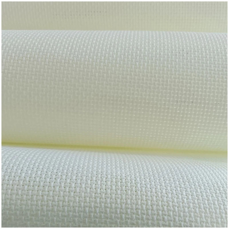 tissu aidă coton crème solide moderne 100x150cm 200x150cm 300x150cm 500x150cm qualité supérieure