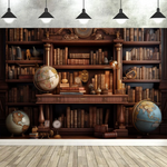 bibliothèque murale moderne rayées couleurs vives livres décorative grande taille
