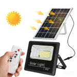 lampe solaire moderne noire blanche ip67 anti eau 356led smart control clips fixés