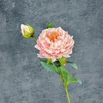 décoration mariage bouquet artificiel pivoine rose blanc naturelintérieur