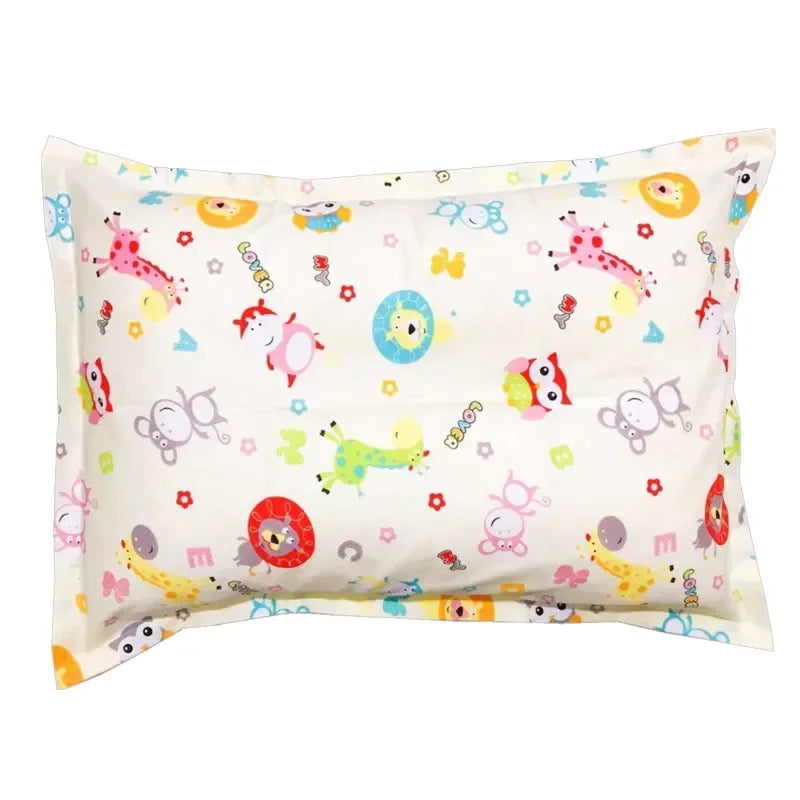 taies d'oreiller bébé 100% coton dessin animé étoiles feuilles moderne gris blanc jaune rose