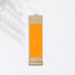 peinture calligraphie chinoise papier art decor maison moderne lettre rouge jaune vert orange