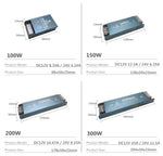 alimentation led 12v 24v 100w 150w 200w 300w 400w 600w ultrafine bleu industrielle