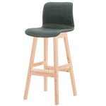 tabouret bar moderne simili cuir noir vert marron gris maison reception commercial