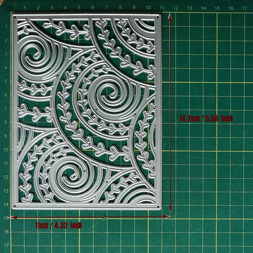 découpe papier fleur spirale feuilles stylisées artisanal multicolore souhaits grateful papillons relief carte