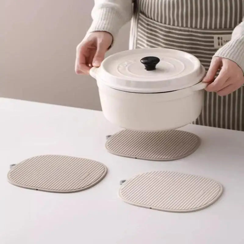 Set de table silicone pliable pour cuisine