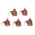 potentiomètre réglable violet blanc doré modernes utilitaires pièces variateur intensité variable interrupteur lampe
