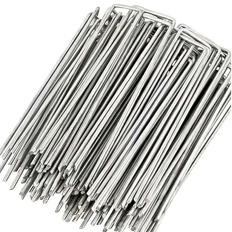 clous jardinage argentés simples décoration extérieure adhésifs lisses opaques