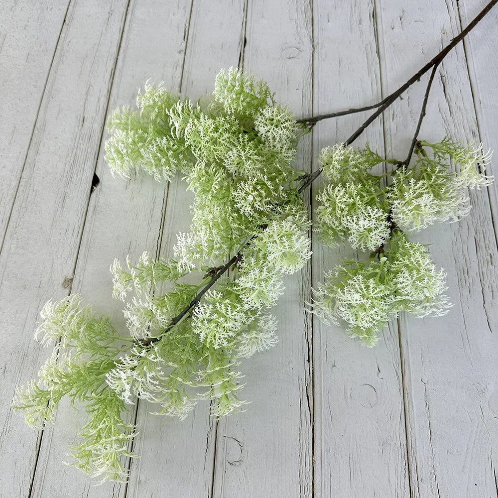 bouquet artificiel multicolore feuilles pompons moderne intérieur mariage anniversaire deco festive