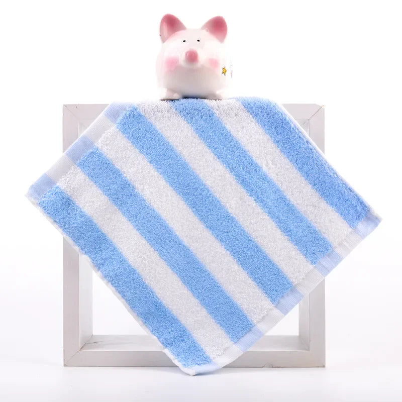 serviettes coton rayées absorption rapide séchage instantané clips modernes enfants toilette