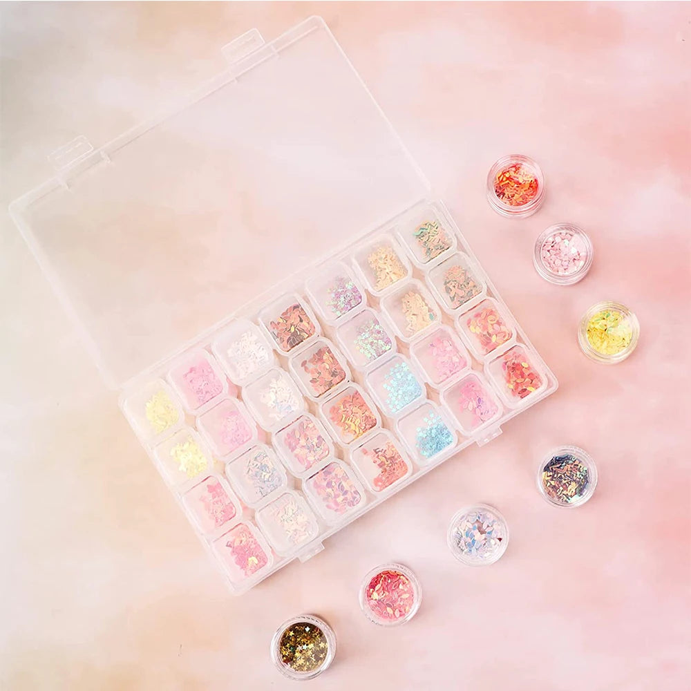Boîte de rangement compartiment en plastique PET+PE