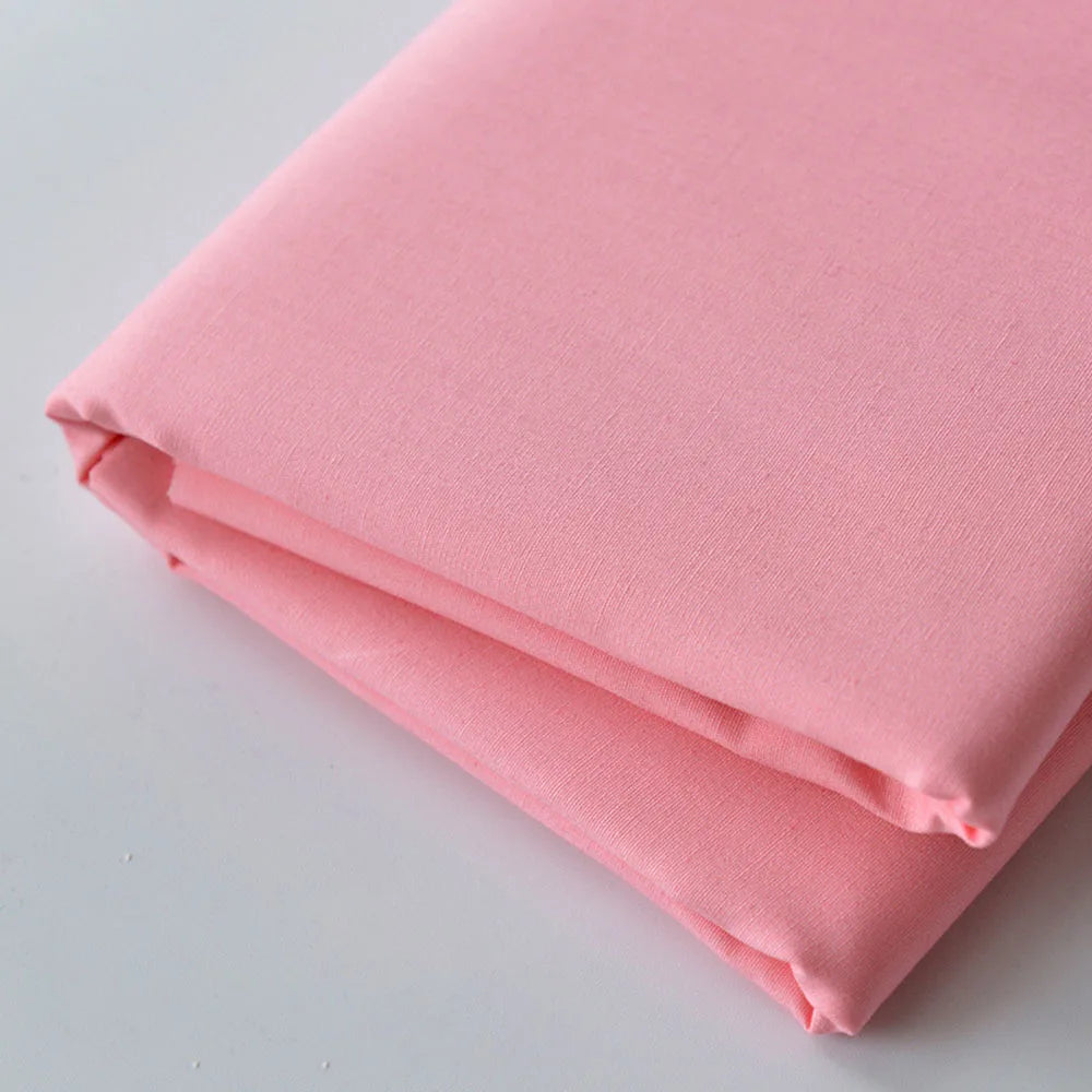 tissu coton uni rapide respirant moderne vert jaune orange rouge rose violet blanc bricolage
