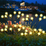 lumière solaire led moderne noire blanche boules lumineuses extérieure ip67 étanche pièces
