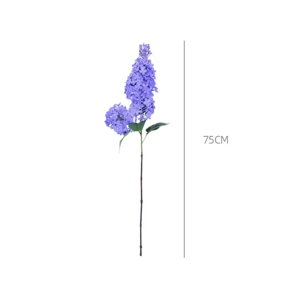 décoration intérieure bouquet artificiel lilas violet rose blanc 75cm naturel