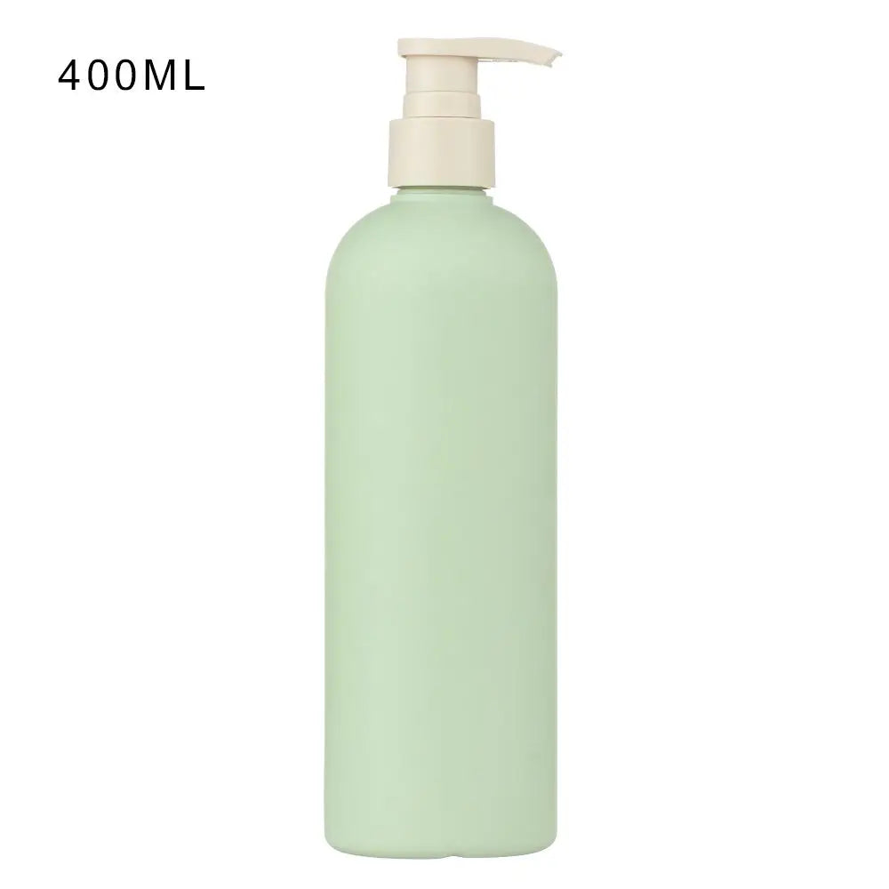 flacon lotion vert clair moderne pompe 200ml 250ml 300ml 400ml 500ml
