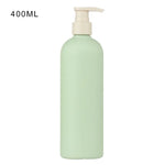flacon lotion vert clair moderne pompe 200ml 250ml 300ml 400ml 500ml