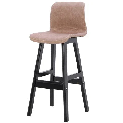 tabouret bar moderne simili cuir noir vert marron gris maison reception commercial