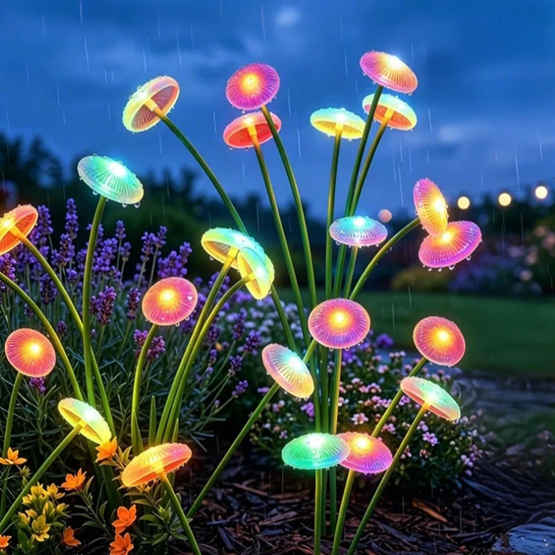 lampes solaires led modernes vert blanc bleu rouge jaune orange clips étanches extérieur jardin