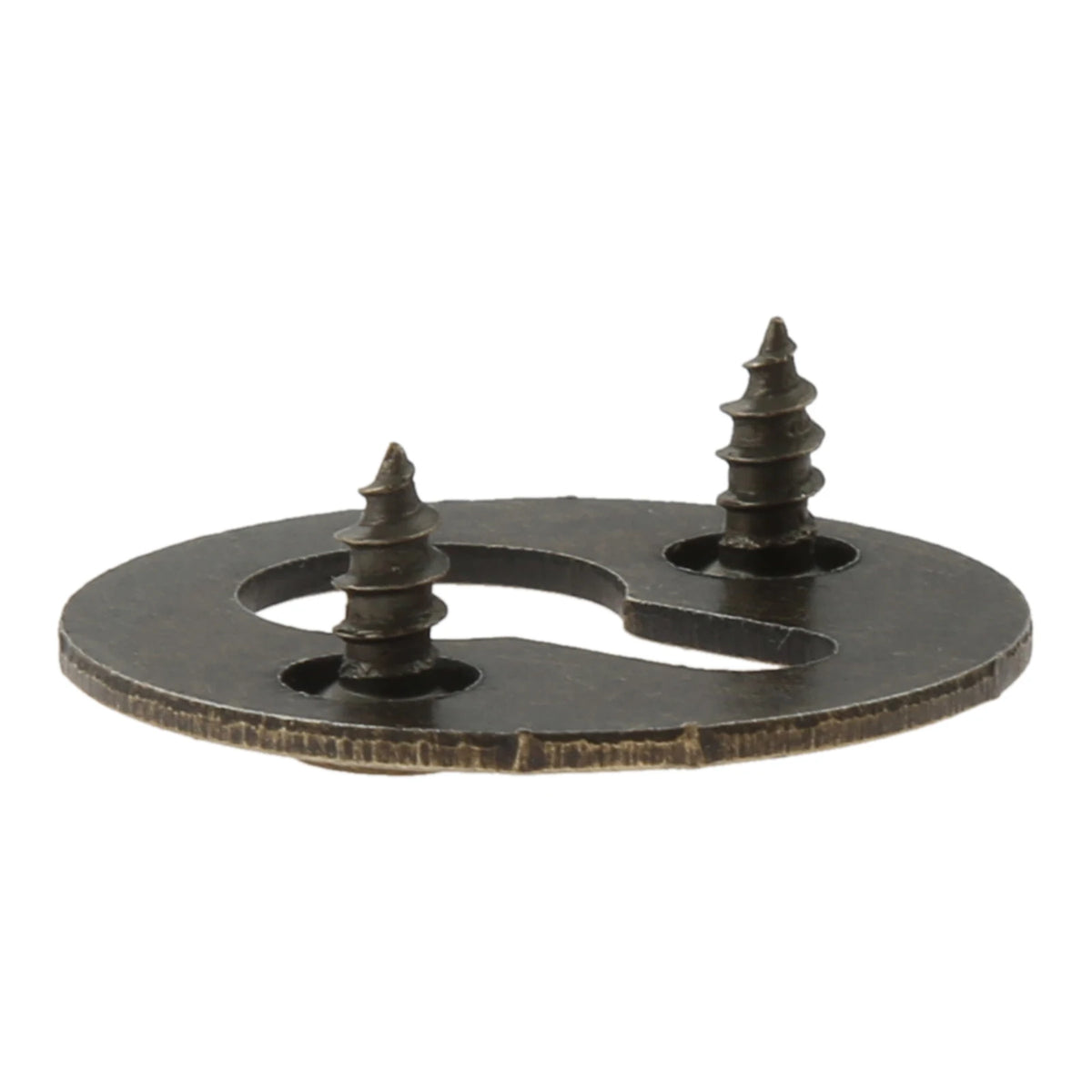 plaque fixation bronze classique 25mm vis 16mm travail bois cintres tableaux murales