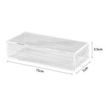 boîtes rangement transparentes modernes empilables haute transparence diverses tailles petite cuisine