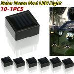 lampe solaire extérieure moderne noire blanche autoinstallation led hydrofuge