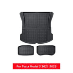 tapis sol 3d luxueux noir moderne tesla 2017 2024 tissé étanche