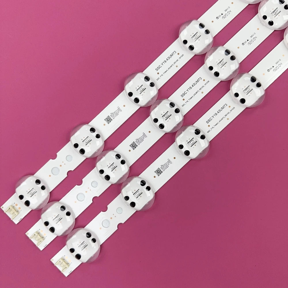 bande lumineuse led blanc bleu 423mm moderne connecteur usb 7led 110 240v