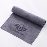 serviette sport microfibre absorption rapide vert bleu violet gris roseWSCS