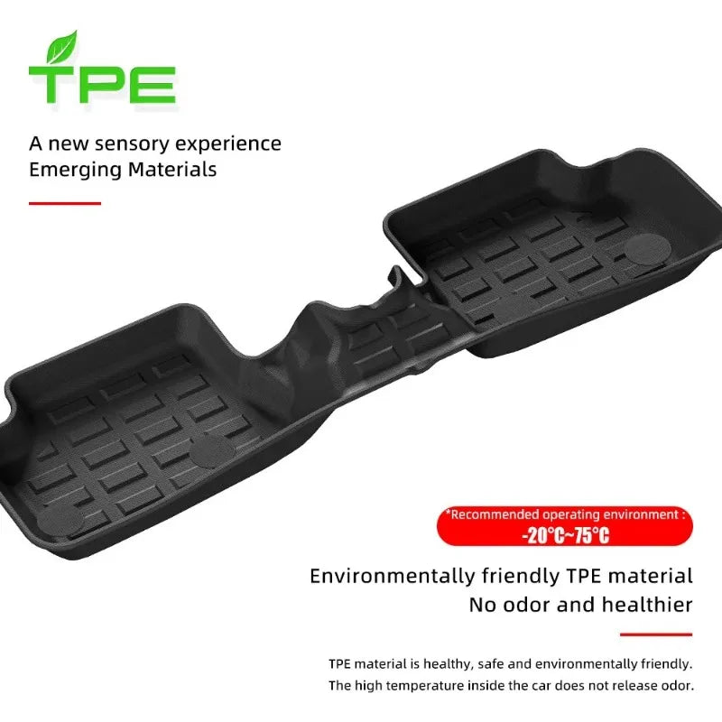 tapis sol anti dérapant noir protection tpe jeep avenger 2023 tout terrain moderne tout