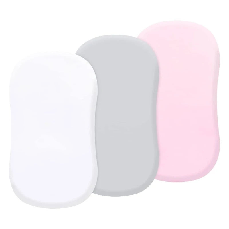 draps housses bébé protège matelas berceau minimaliste blanc gris bleu marine noir rose