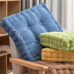 coussin carré coton épais couleurs modernes siège anti décubitus massage mémoire mousse PU polyester