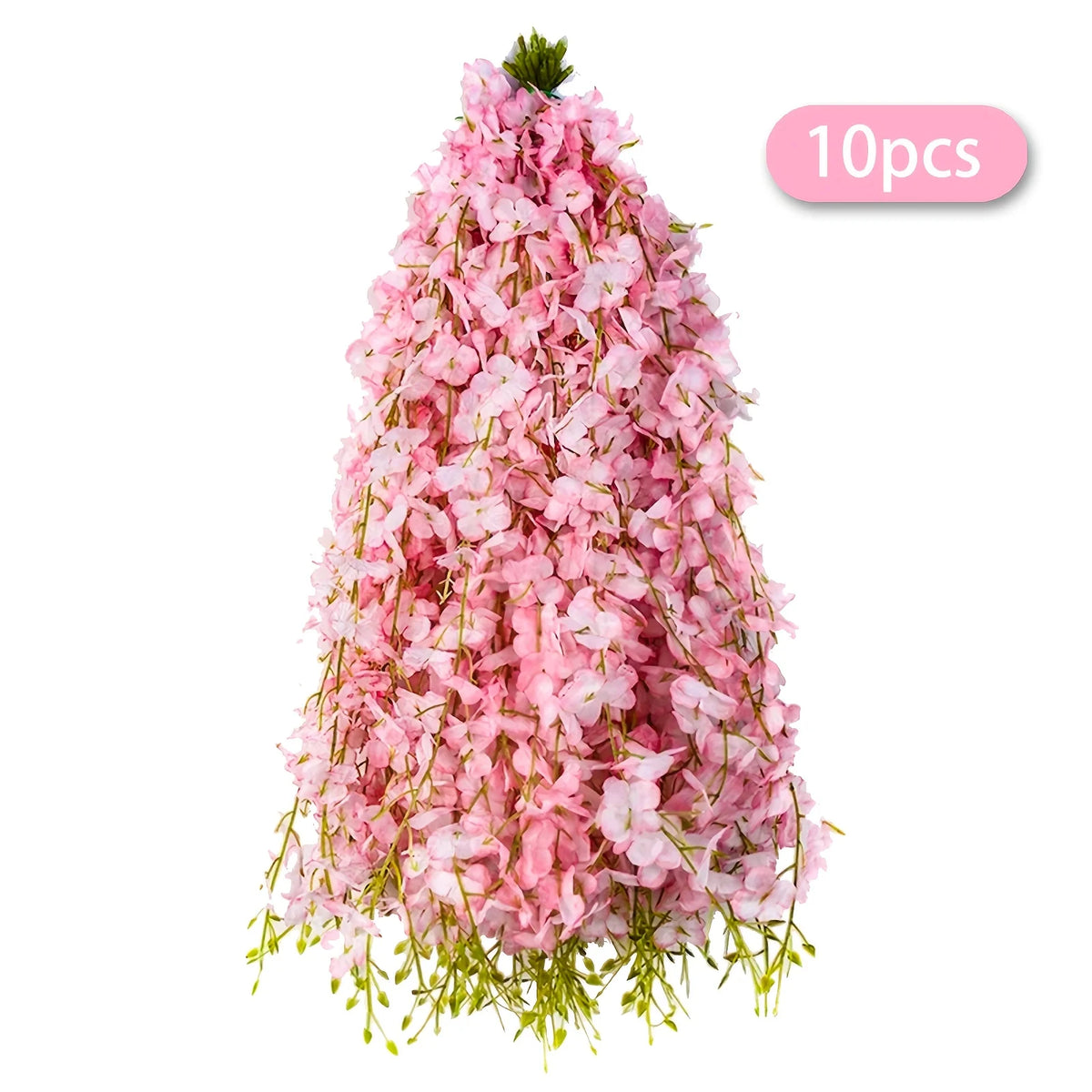guirlande fleurs artificielles multicolore moderne extérieur mariage noël maison festive