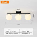 lampe moderne or blanc sphères translucides 90 260V 249 2000 flux lumineux