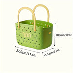panier rangement multicolore imperméable perforations vague ludique enfants porte objet