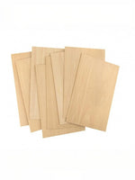planches tilleul bois finies 15x10cm rustiques 2mm inachevées 10pièces artisanat