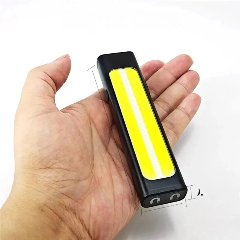 torche led rechargeable lumineuse camping extérieur clips usb magnectique haute luminosité