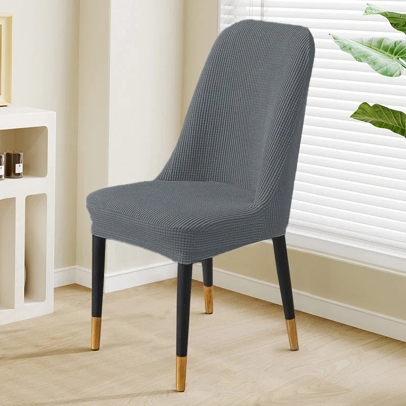 housse chaise tissu carreaux blanc gris moderne adhésif polyestre extérieur adaptable diverse utilisation