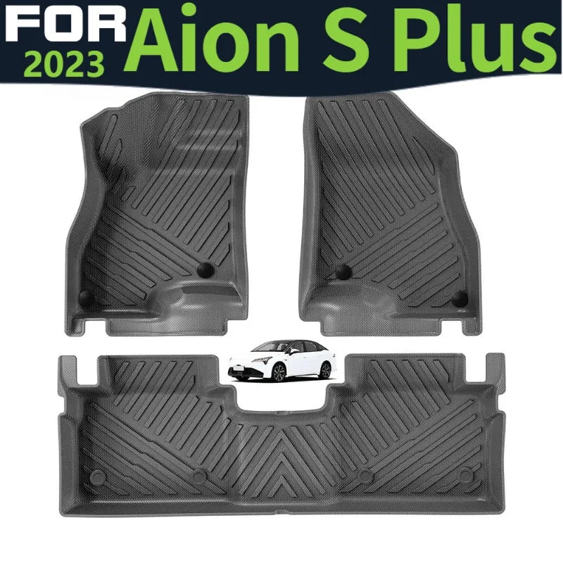 tapis sol voiture gris rayures diagonales moderne imperméable facile nettoyer tpe