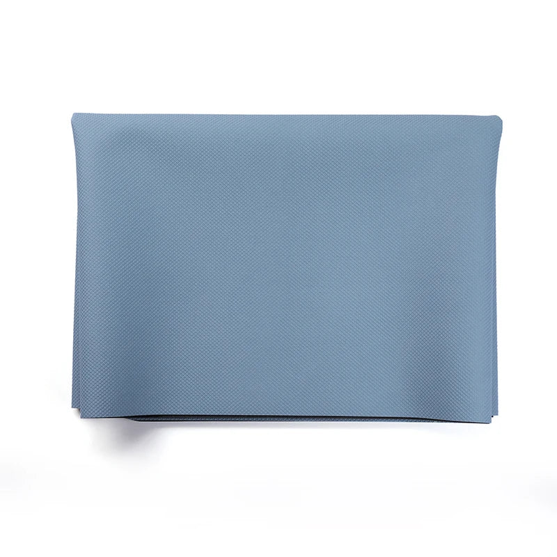tapis yoga bleu clair texture tissée moderne 183cm longueur 1.5mm épaisseur tpe yoga pilates
