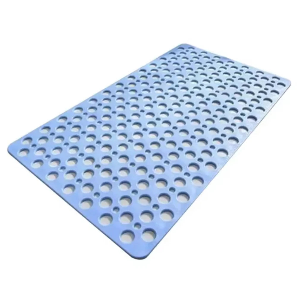 tapis bain moderne gris perforé adhésif respectueux environnement salle bain